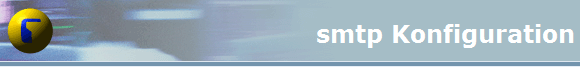 smtp Konfiguration